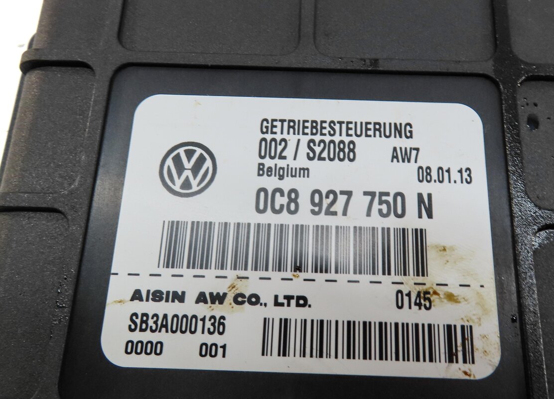 Thumbnail 4: 2013 AUDI Q7 (4L) AUTO AUTOMATIC TRANSMISSION CONTROL MODULE 0C8927750N