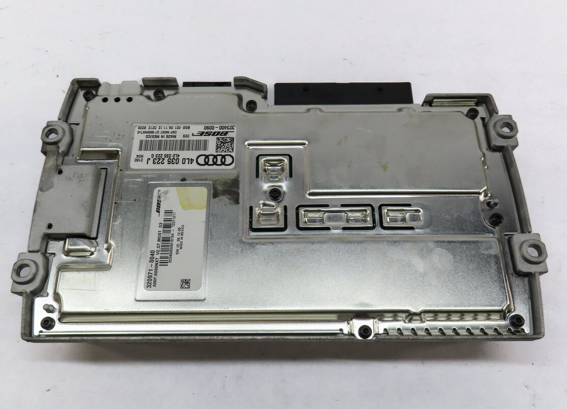 Thumbnail 3: 2013-2015 AUDI Q7 (4L) RADIO STEREO BOSE AUDIO AMP AMPLIFIER (OPTION 8RY)