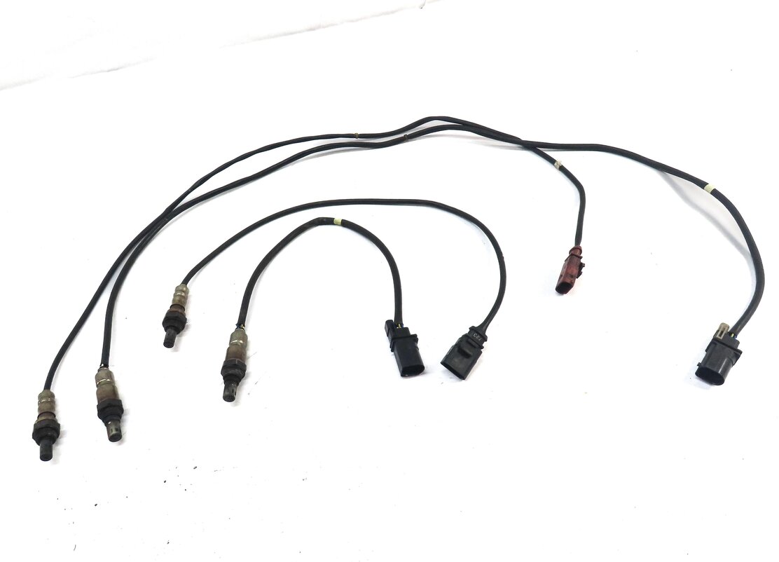 Thumbnail 2: 2013 AUDI Q7 (4L) 3.0L SUPER (CTWB) ENGINE PRE POST CAT O2 OXYGEN SENSOR SET 4