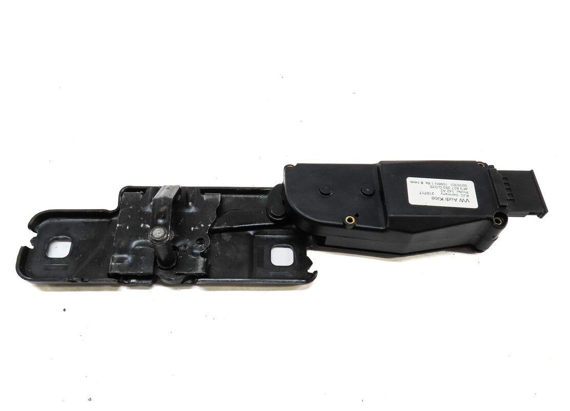 Thumbnail 3: 13 AUDI Q7 4L REAR TRUNK HATCH STRIKER STRIKE PLATE w/ ACTUATOR MOTOR 4F9827383G