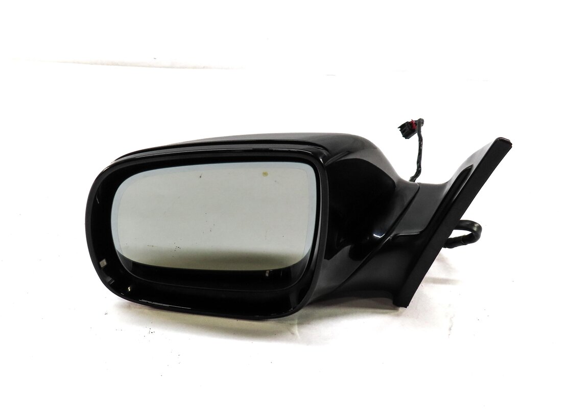 Thumbnail 3: 13-15 AUDI Q7 (4L) LEFT P-FOLD MEMORY HEAT AUTODIM BLIND SPOT MIRROR (BLACK)
