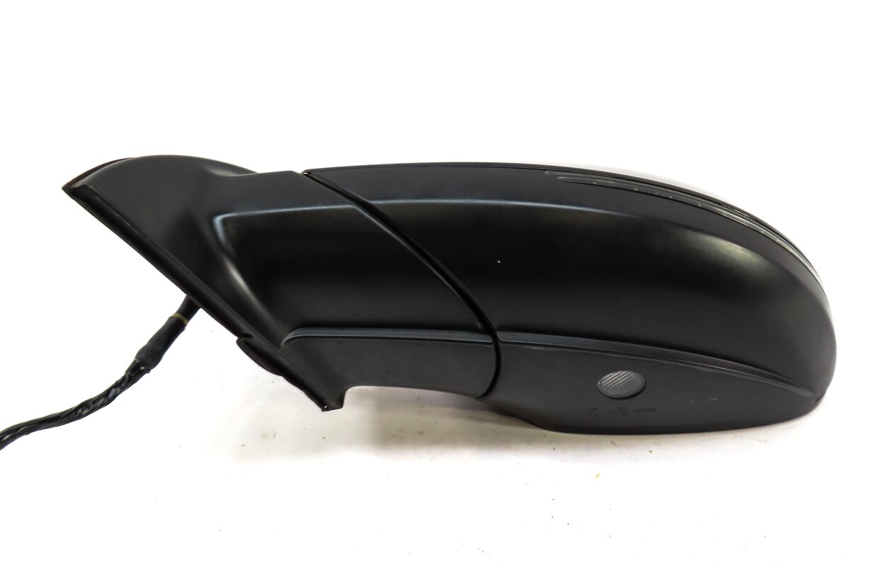 Thumbnail 6: 13-15 AUDI Q7 (4L) LEFT P-FOLD MEMORY HEAT AUTODIM BLIND SPOT MIRROR (BLACK)