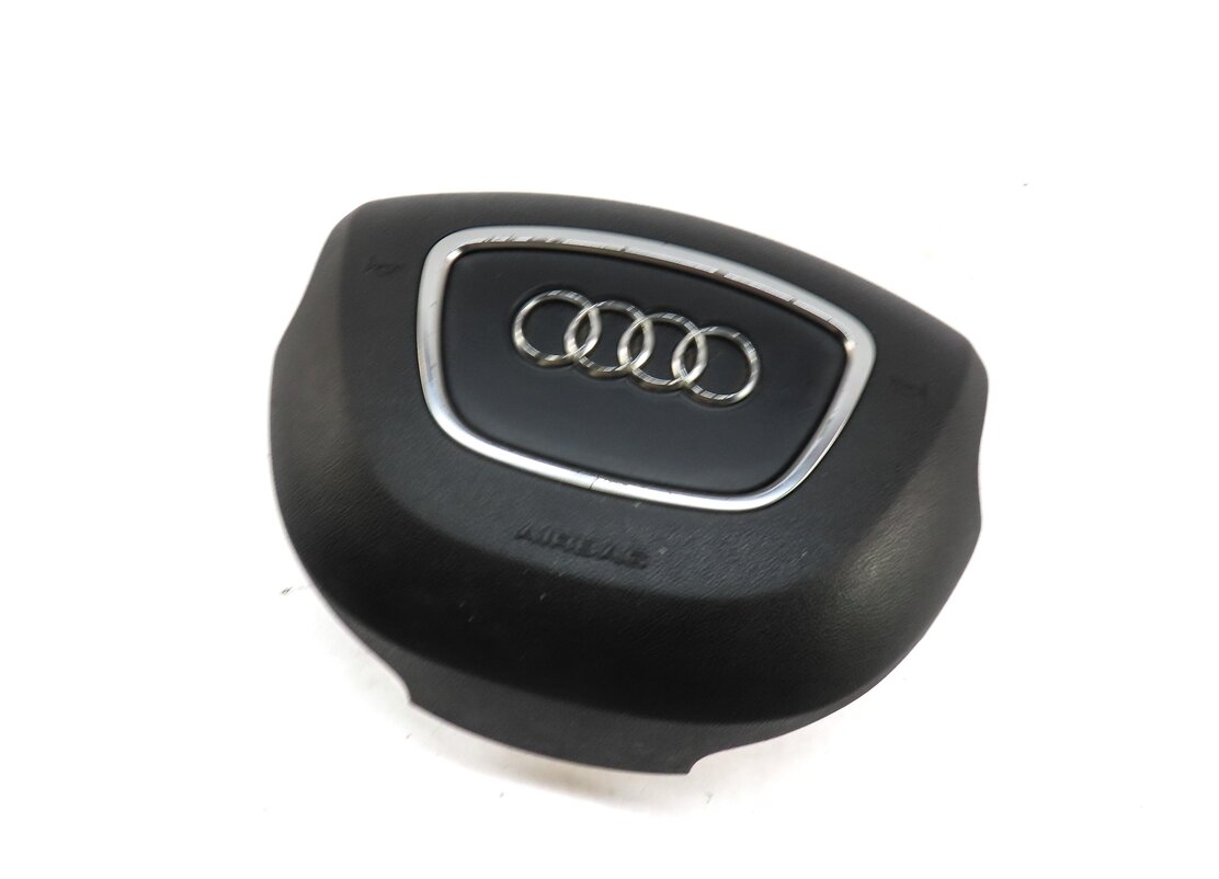 2011-2015 AUDI Q7 (4L) LEFT DRIVER STEERING WHEEL SRS AIRBAG AIR BAG (BLACK)