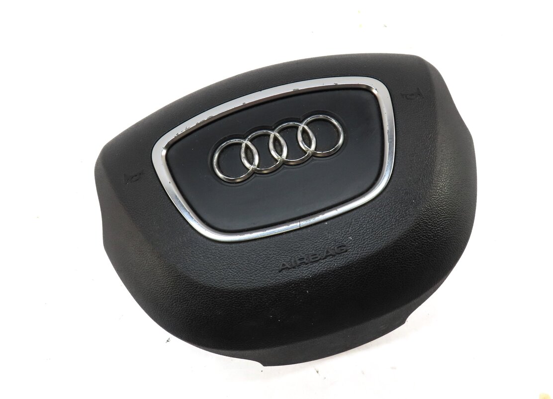 Thumbnail 3: 2011-2015 AUDI Q7 (4L) LEFT DRIVER STEERING WHEEL SRS AIRBAG AIR BAG (BLACK)