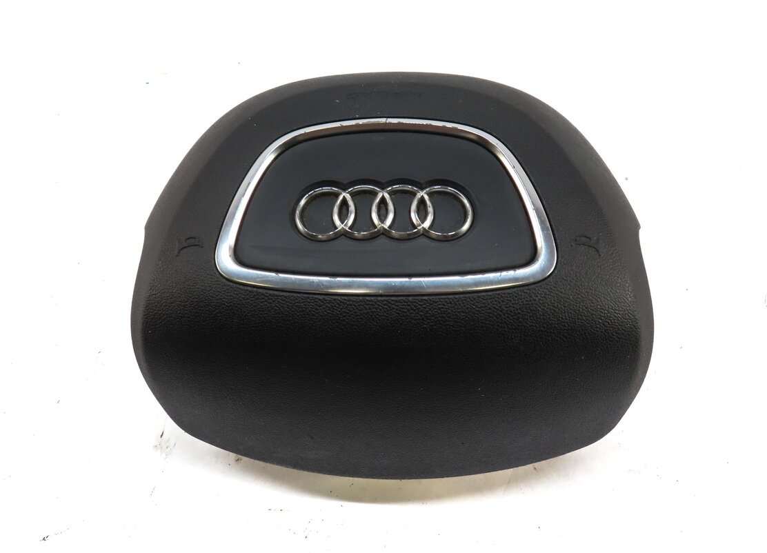 Thumbnail 4: 2011-2015 AUDI Q7 (4L) LEFT DRIVER STEERING WHEEL SRS AIRBAG AIR BAG (BLACK)
