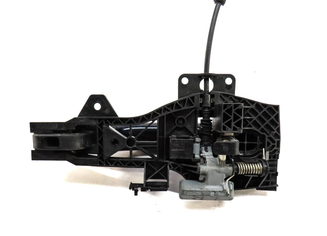 Thumbnail 4: 2007-2015 AUDI Q7 (4L) LEFT SIDE REAR EXTERIOR DOOR HANDLE (ORCA BLACK METALLIC)