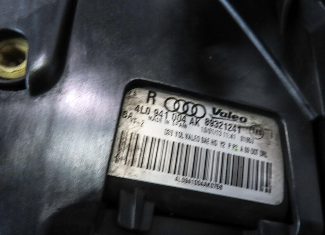 Thumbnail 6: 2010-2015 AUDI Q7 (4L) RIGHT PASSENGER XENON HID HEADLIGHT LIGHT LAMP (NON AFS)