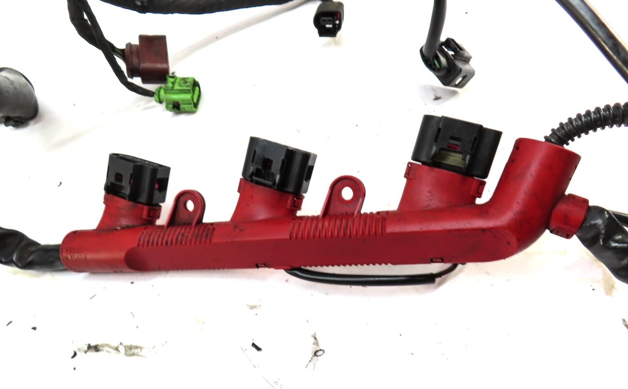Thumbnail 5: 2013 AUDI Q7 (4L) 3.0L SUPER SUPERCHARGED (CTWB) ENGINE WIRE WIRING HARNESS