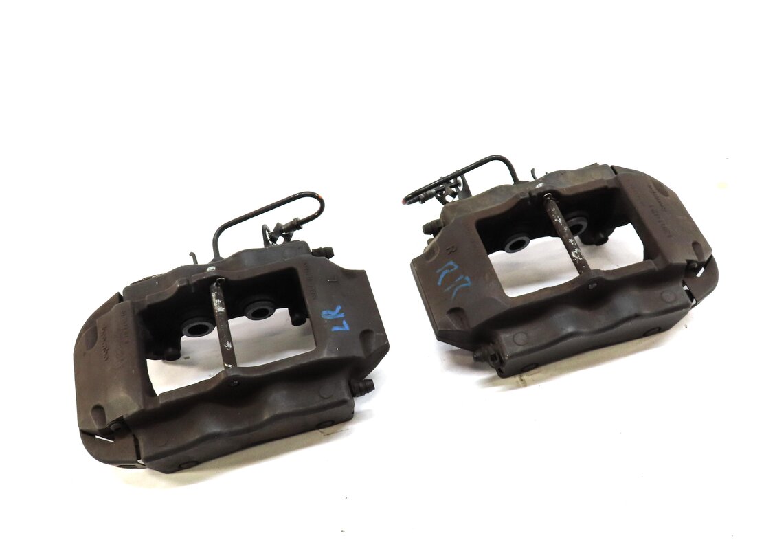 04-15 VW TOUAREG AUDI Q7 (4L) REAR LEFT & RIGHT DISC BRAKE CALIPER SET-2 BREMBO