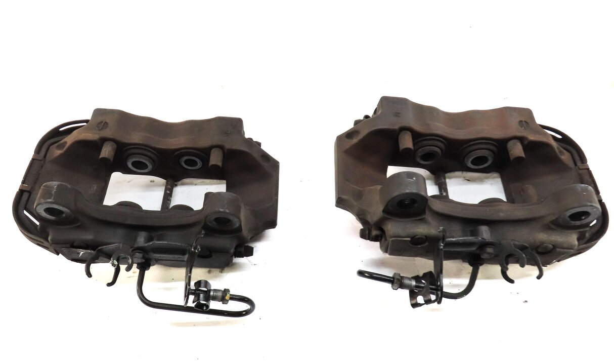 Thumbnail 5: 04-15 VW TOUAREG AUDI Q7 (4L) REAR LEFT & RIGHT DISC BRAKE CALIPER SET-2 BREMBO
