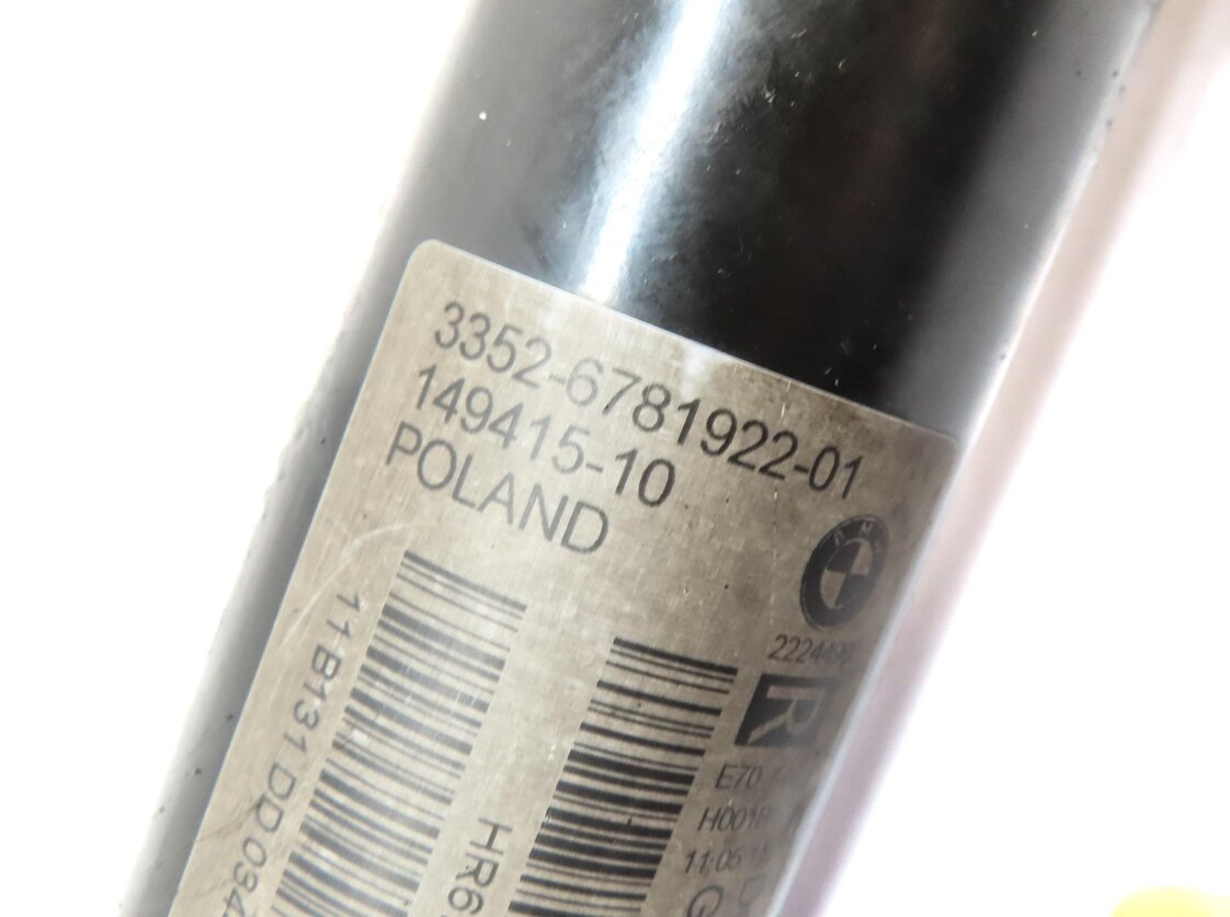 Thumbnail 6: 2012 BMW X5 (E70) REAR LEFT & RIGHT SUSPENSION SHOCK STRUT SET 2 6781922 6781921
