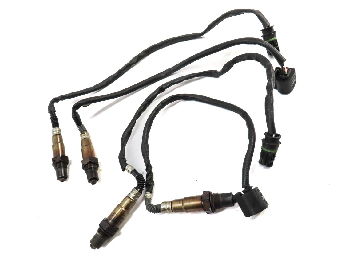Thumbnail 3: 2012 BMW X5 (E70) 4.4L TURBO N63 ENGINE PRE POST CAT O2 OXYGEN SENSOR SET 4