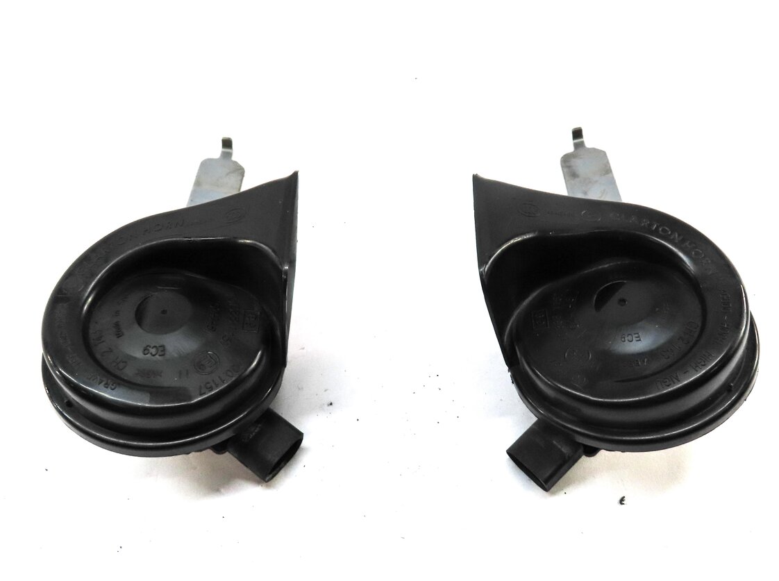 Thumbnail 2: 2010-2014 BMW X5 X6 (E70 E71) HIGH & LOW TONE SAFETY HORN SET-2