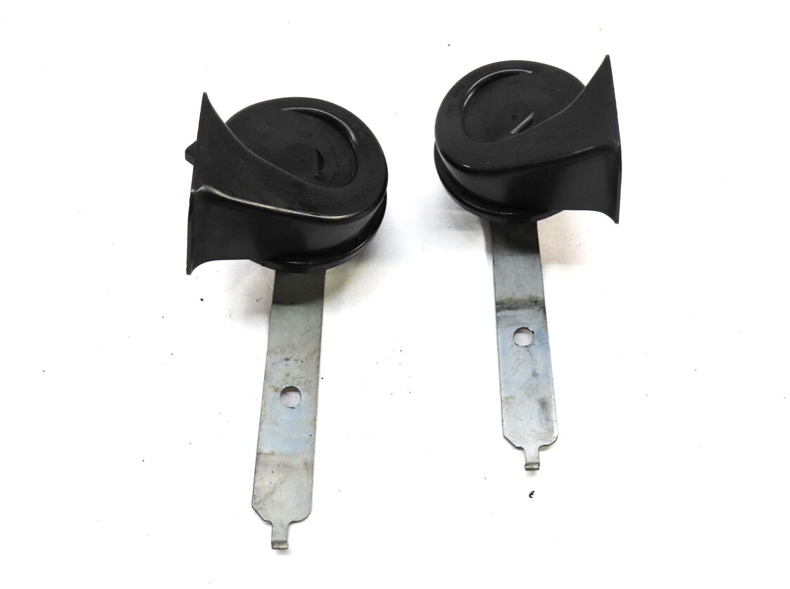 Thumbnail 3: 2010-2014 BMW X5 X6 (E70 E71) HIGH & LOW TONE SAFETY HORN SET-2