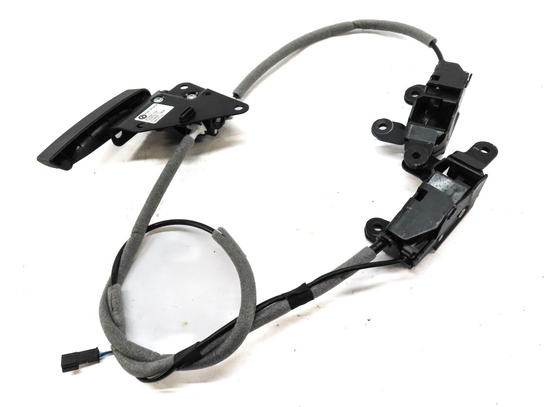 Thumbnail 2: 2012 BMW X5 (E70) LOWER HATCH TRUNK REAR LEFT RIGHT RELEASE LATCHES SET w/ CABLE