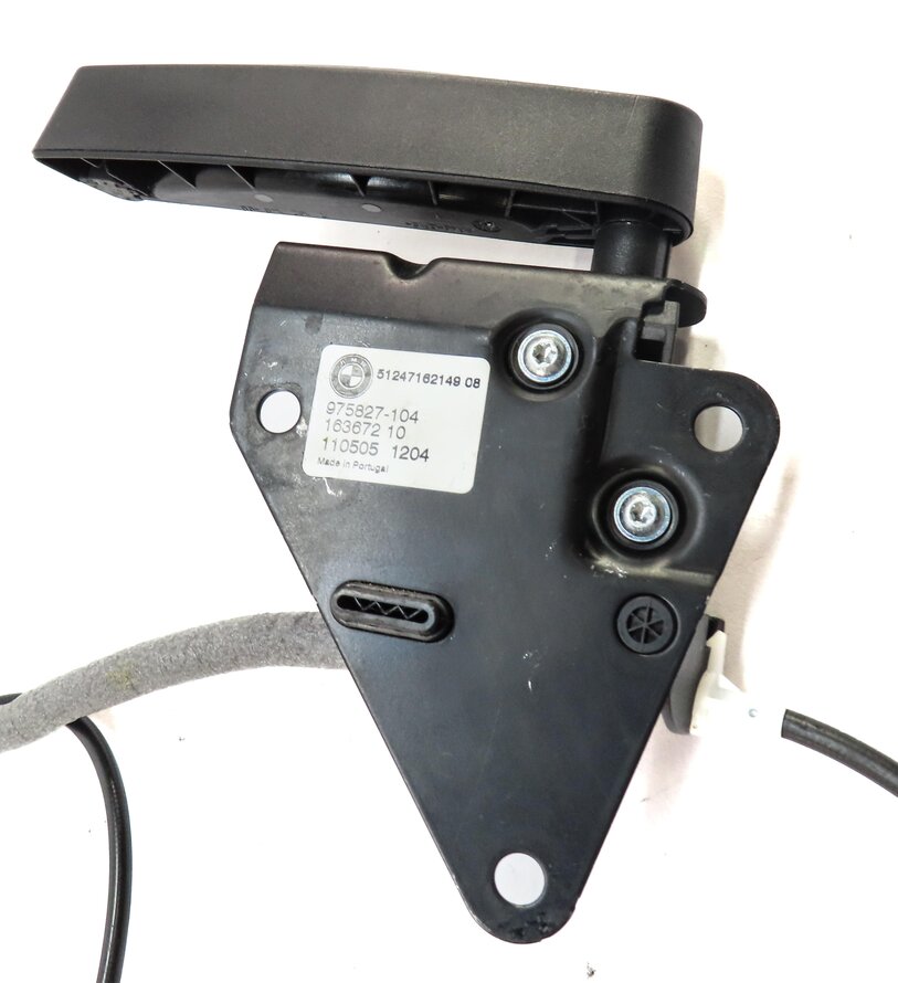Thumbnail 4: 2012 BMW X5 (E70) LOWER HATCH TRUNK REAR LEFT RIGHT RELEASE LATCHES SET w/ CABLE