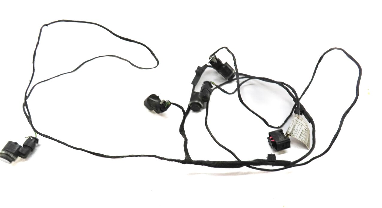 Thumbnail 2: 2012 BMW X5 (E70) REAR PARK ASSIST PDC SENSOR SET4 (GRAY) w/ WIRE HARNESS