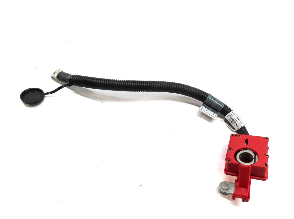 Thumbnail 1: 2012 BMW X5 (E70) POSITIVE BATTERY CABLE w/ TERMINAL & SMART BLOWOUT 61129217004
