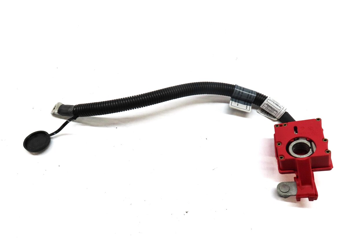 Thumbnail 2: 2012 BMW X5 (E70) POSITIVE BATTERY CABLE w/ TERMINAL & SMART BLOWOUT 61129217004
