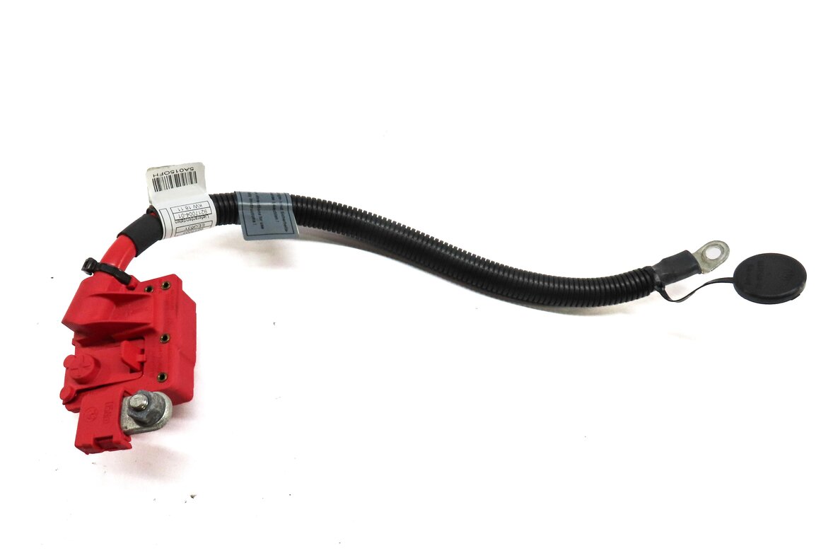 Thumbnail 3: 2012 BMW X5 (E70) POSITIVE BATTERY CABLE w/ TERMINAL & SMART BLOWOUT 61129217004
