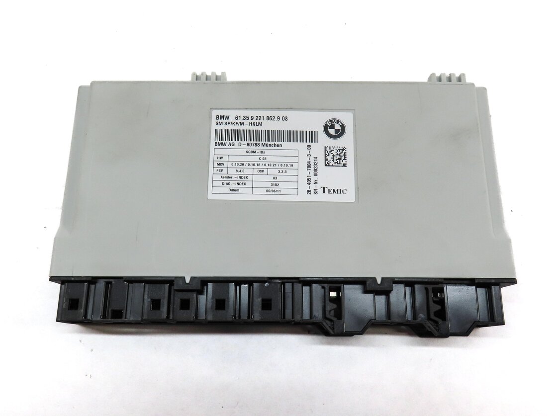 Thumbnail 3: 2011-2014 BMW X5 X5M X6 X6M (E70 E71) LEFT FRONT DRIVER SEAT CONTROL MODULE