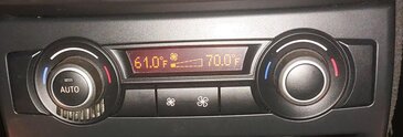 Thumbnail 2: 2007-2013 BMW X5 (E70) REAR HEATER A/C CLIMATE TEMPERATURE CONTROL PANEL