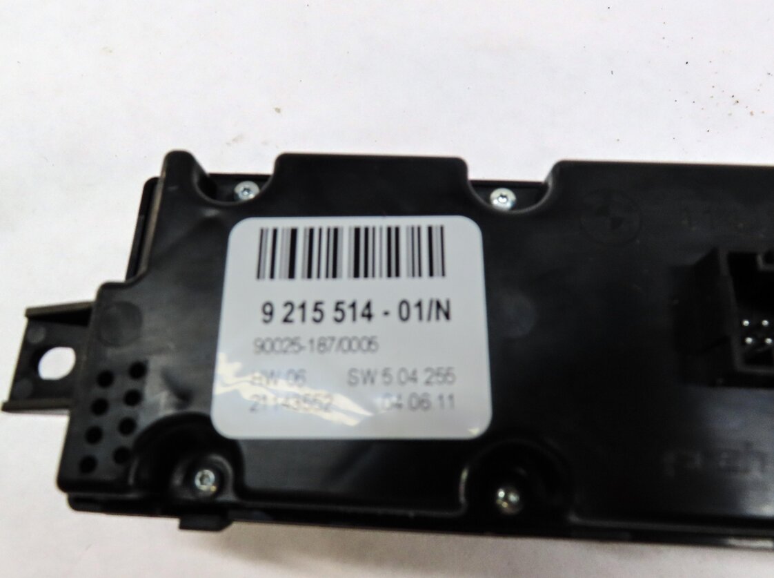 Thumbnail 6: 2007-2013 BMW X5 (E70) REAR HEATER A/C CLIMATE TEMPERATURE CONTROL PANEL