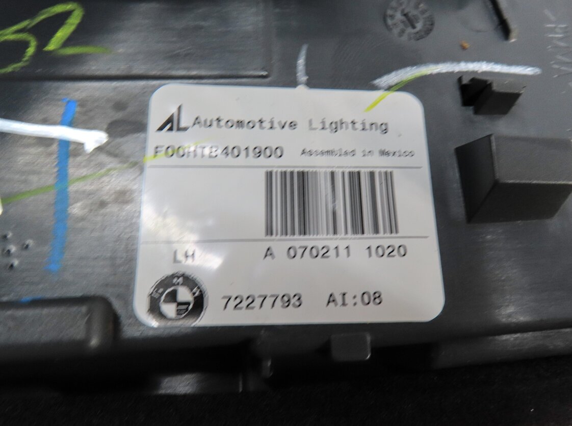 Thumbnail 5: 11-13 BMW X5 X5M (E70) LEFT DRIVER INNER TAILLIGHT LIGHT LAMP (INCANDESCENT)