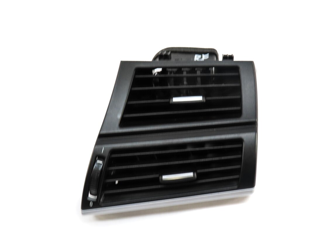 Thumbnail 2: 2012 BMW X5 E70 FRONT RIGHT PASSENGER HVAC A/C HEATER AIR VENT (BLACK & SILVER)