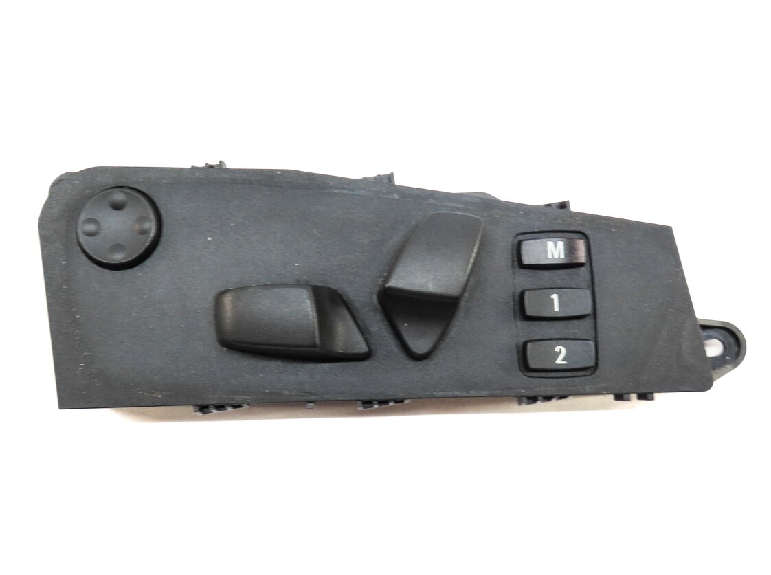 Thumbnail 2: 2012 BMW X5 (E70) FRONT LEFT DRIVER SEAT ADJUST SWITCH w/ MEMORY & LUMBAR