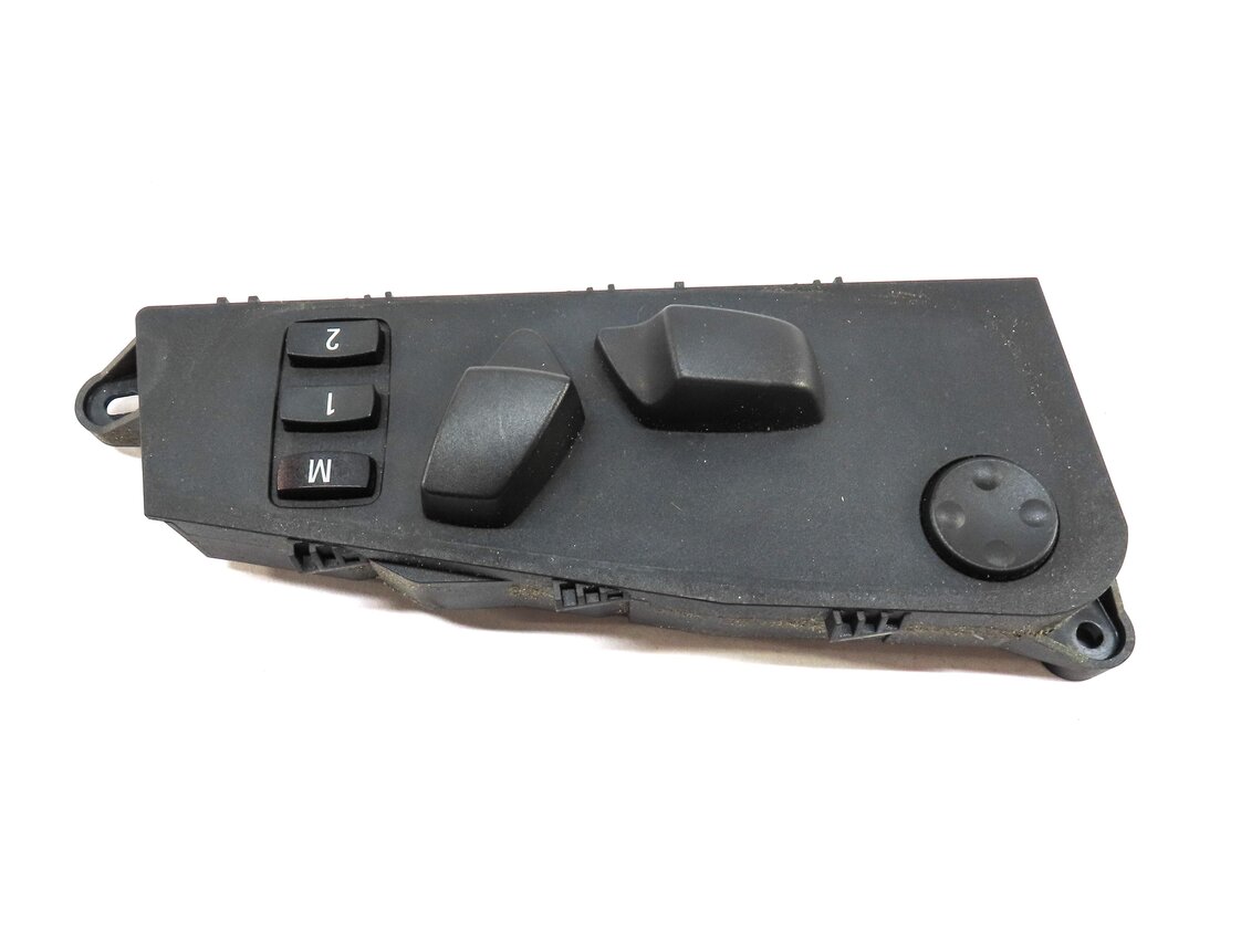 Thumbnail 3: 2012 BMW X5 (E70) FRONT LEFT DRIVER SEAT ADJUST SWITCH w/ MEMORY & LUMBAR