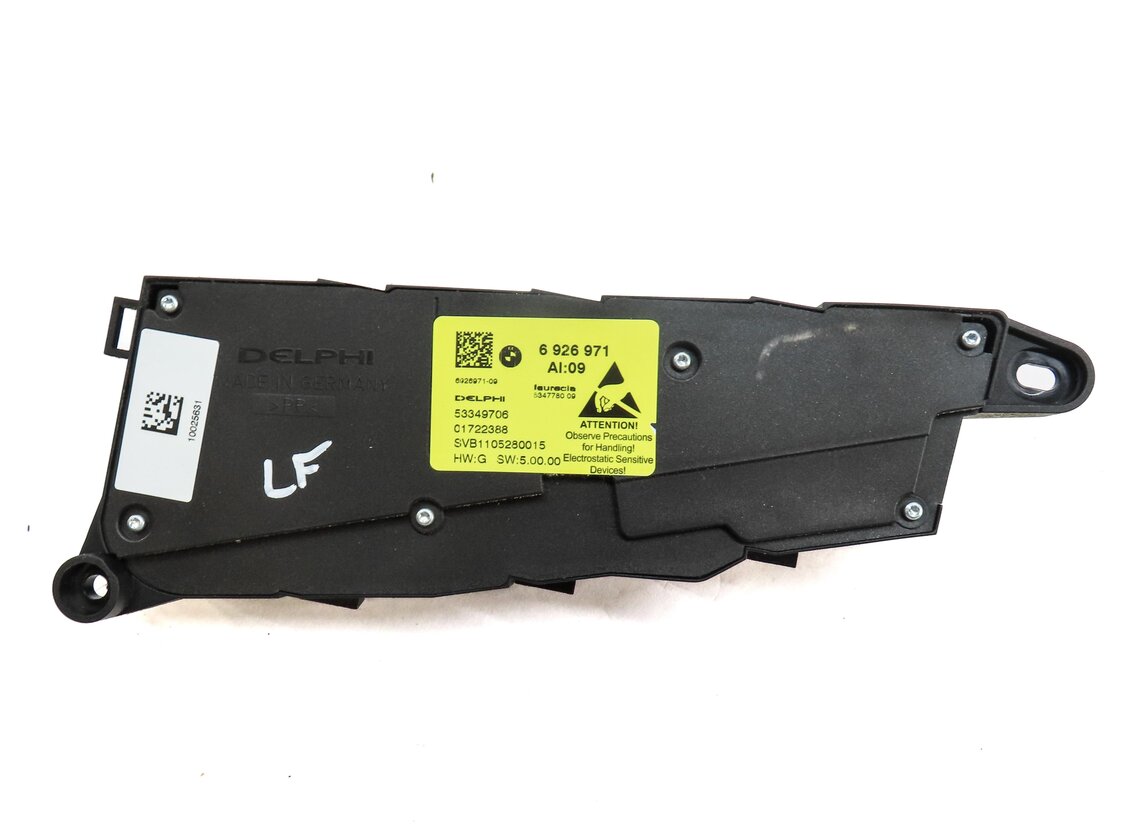 Thumbnail 4: 2012 BMW X5 (E70) FRONT LEFT DRIVER SEAT ADJUST SWITCH w/ MEMORY & LUMBAR