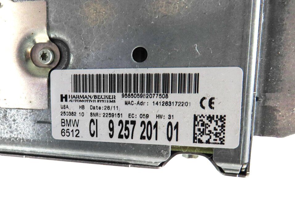 Thumbnail 6: 2010-2014 BMW X5 X5M X6 X6M (E70 E71) RADIO STEREO CD GPS NAVIGATION RECEIVER