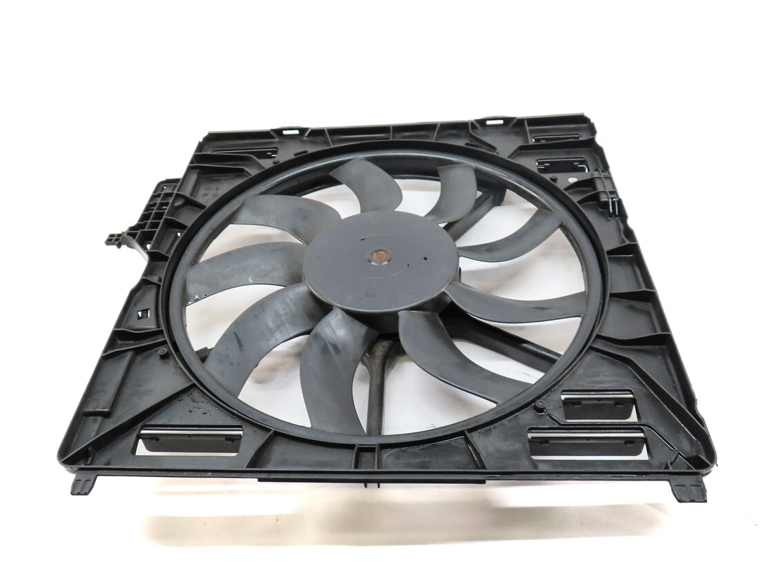 Thumbnail 2: 2008-2014 BMW X5 X5M X6 X6M (E70 E71) 850 WATT RADIATOR COOLING FAN ASSEMBLY