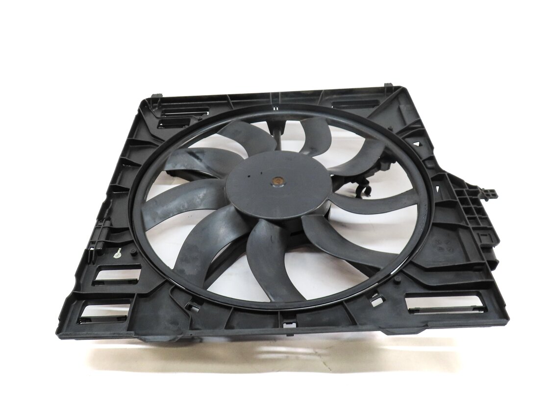 Thumbnail 3: 2008-2014 BMW X5 X5M X6 X6M (E70 E71) 850 WATT RADIATOR COOLING FAN ASSEMBLY