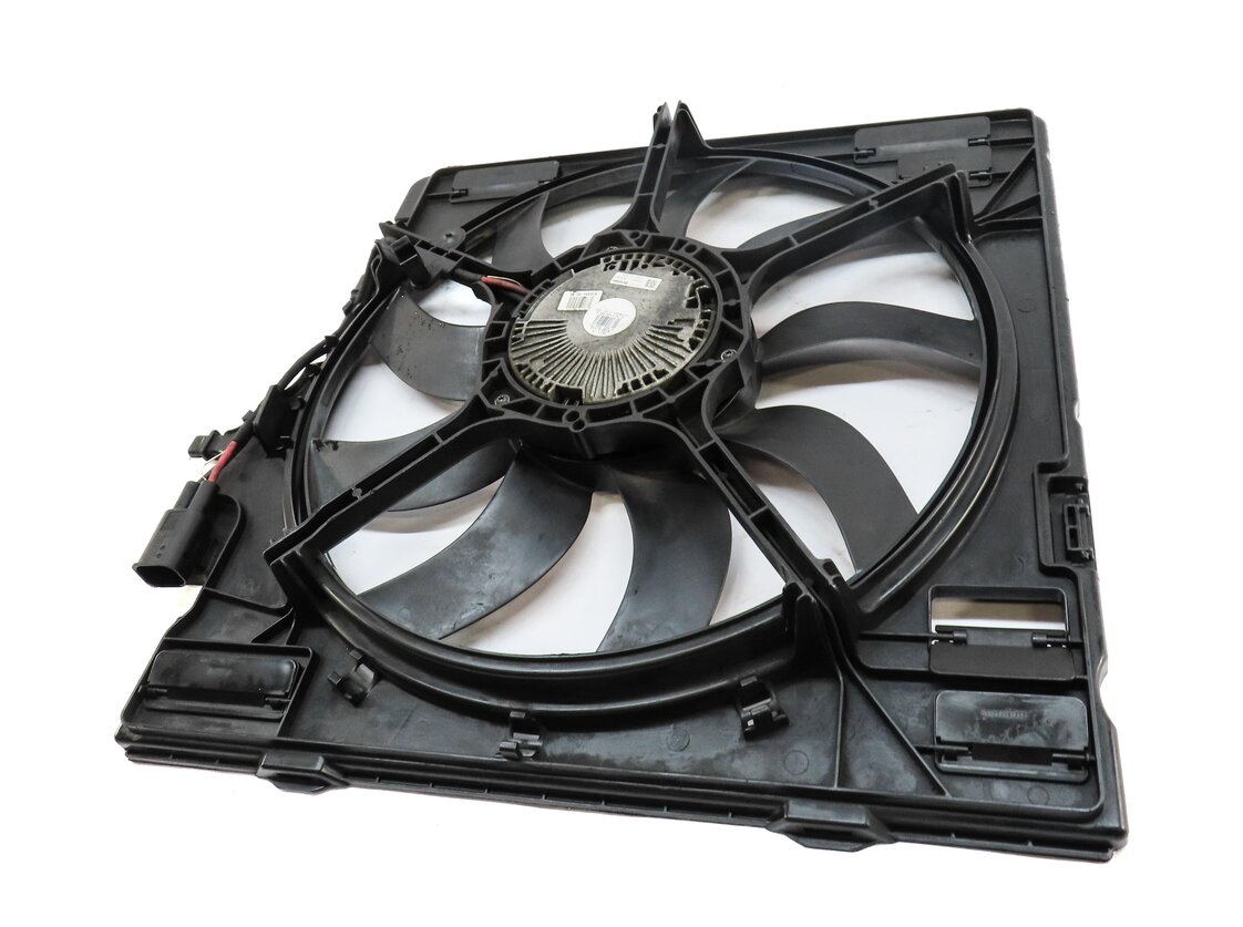 Thumbnail 5: 2008-2014 BMW X5 X5M X6 X6M (E70 E71) 850 WATT RADIATOR COOLING FAN ASSEMBLY