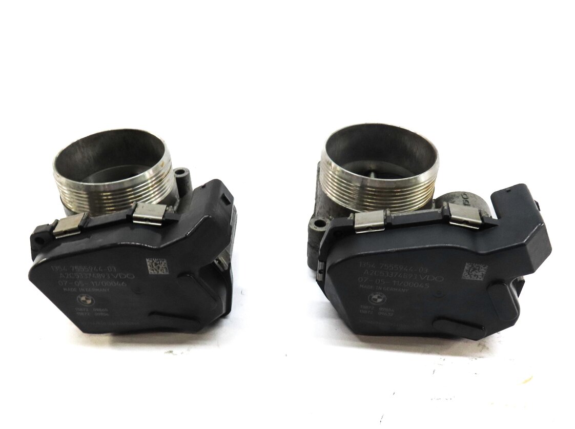 Thumbnail 2: 08-18 BMW 5 7 X5 X6 X5M X6M (F01 F10 F12 F15 F16) 4.4L N63 S63 THROTTLE BODY SET