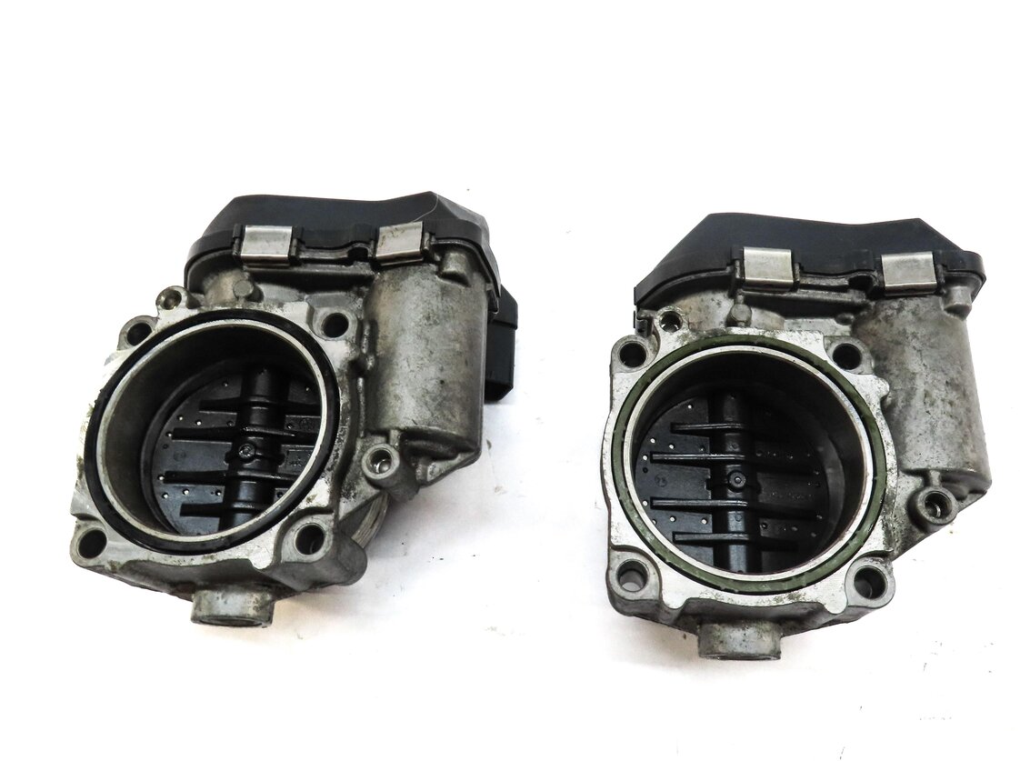 Thumbnail 4: 08-18 BMW 5 7 X5 X6 X5M X6M (F01 F10 F12 F15 F16) 4.4L N63 S63 THROTTLE BODY SET