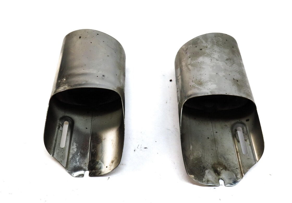 Thumbnail 4: 2012 MERCEDES BENZ E350 (W212) MUFFLER EXHAUST LEFT & RIGHT TIP SET2