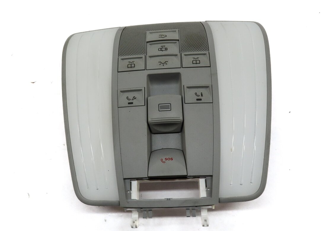 Thumbnail 3: 2012 MERCEDES E CLASS SEDAN (W212) FRONT ROOF DOME LIGHT w/ SWITCHES (GRAY)