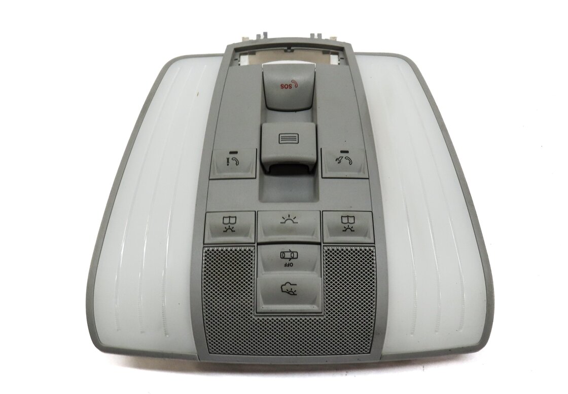 Thumbnail 4: 2012 MERCEDES E CLASS SEDAN (W212) FRONT ROOF DOME LIGHT w/ SWITCHES (GRAY)
