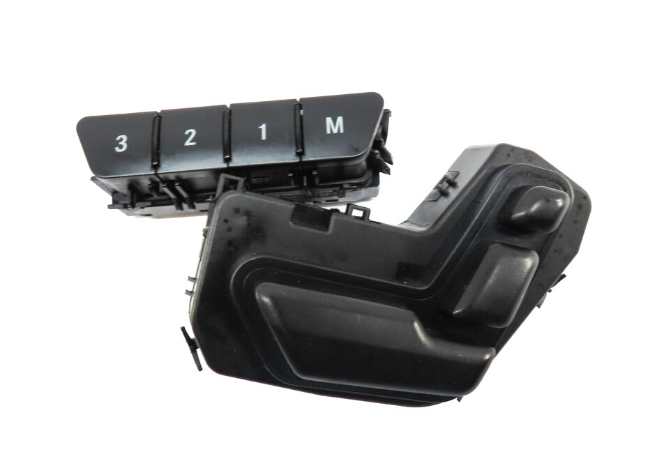 Thumbnail 3: 2012 MERCEDES E CLASS SEDAN W212 FRONT RIGHT PASSENGER SEAT ADJUST SWITCH BLACK