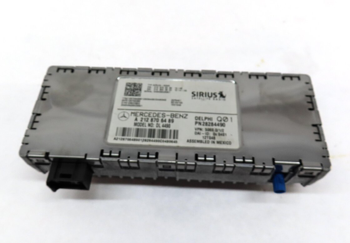 Thumbnail 2: 2010-2016 MERCEDES B C E ML SL CLS (W204 W166 W212 X204) SIRIUS SATELLITE MODULE