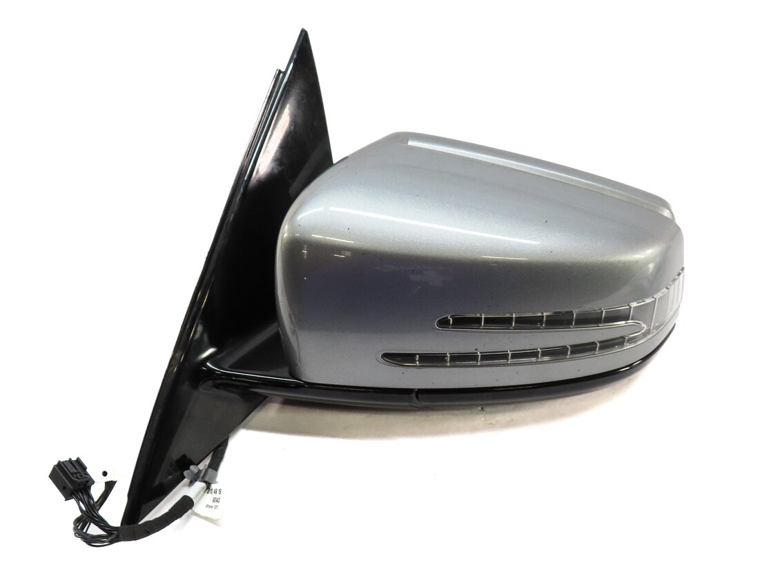Thumbnail 6: 11-14 MERCEDES E300 E350 E550 W212 LEFT AUTODIM BLIND SPOT DOOR MIRROR (SILVER)