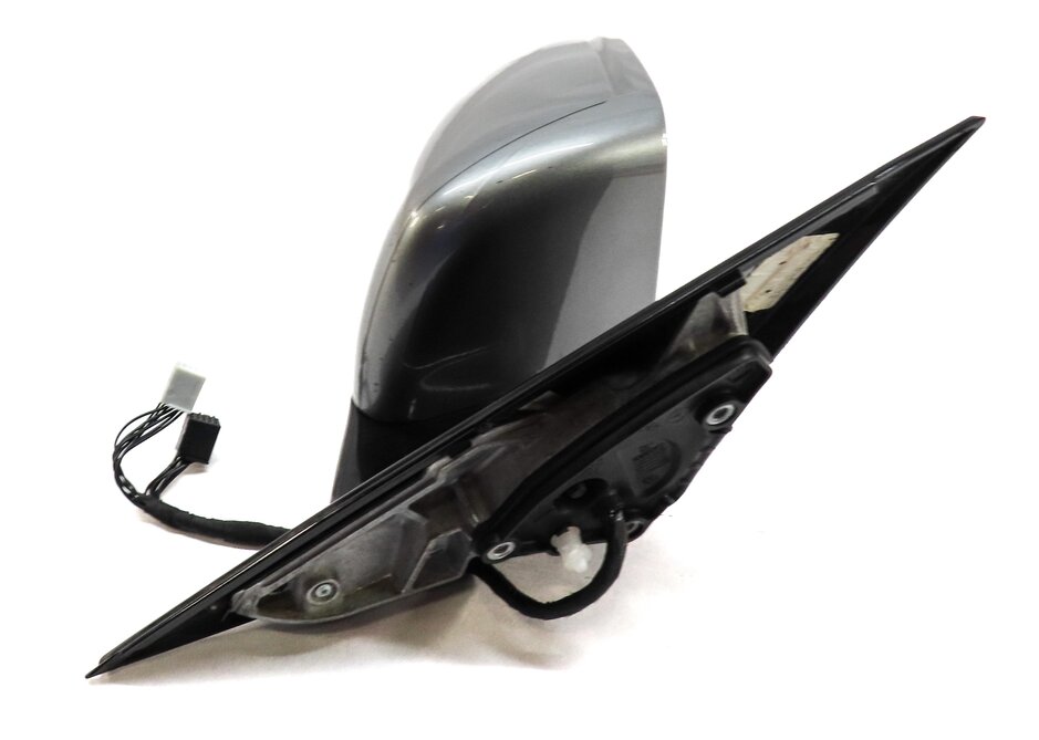 Thumbnail 5: 11-14 MERCEDES E300 E350 E550 (W212) RIGHT HEAT BLIND SPOT DOOR MIRROR (SILVER)