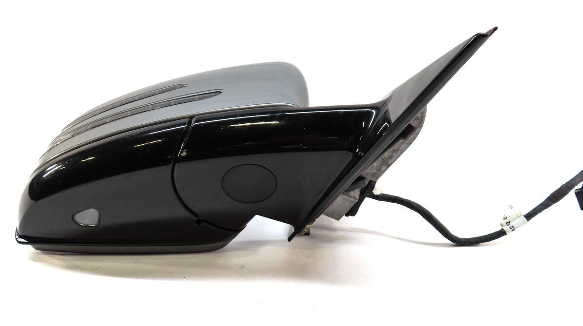 Thumbnail 7: 11-14 MERCEDES E300 E350 E550 (W212) RIGHT HEAT BLIND SPOT DOOR MIRROR (SILVER)