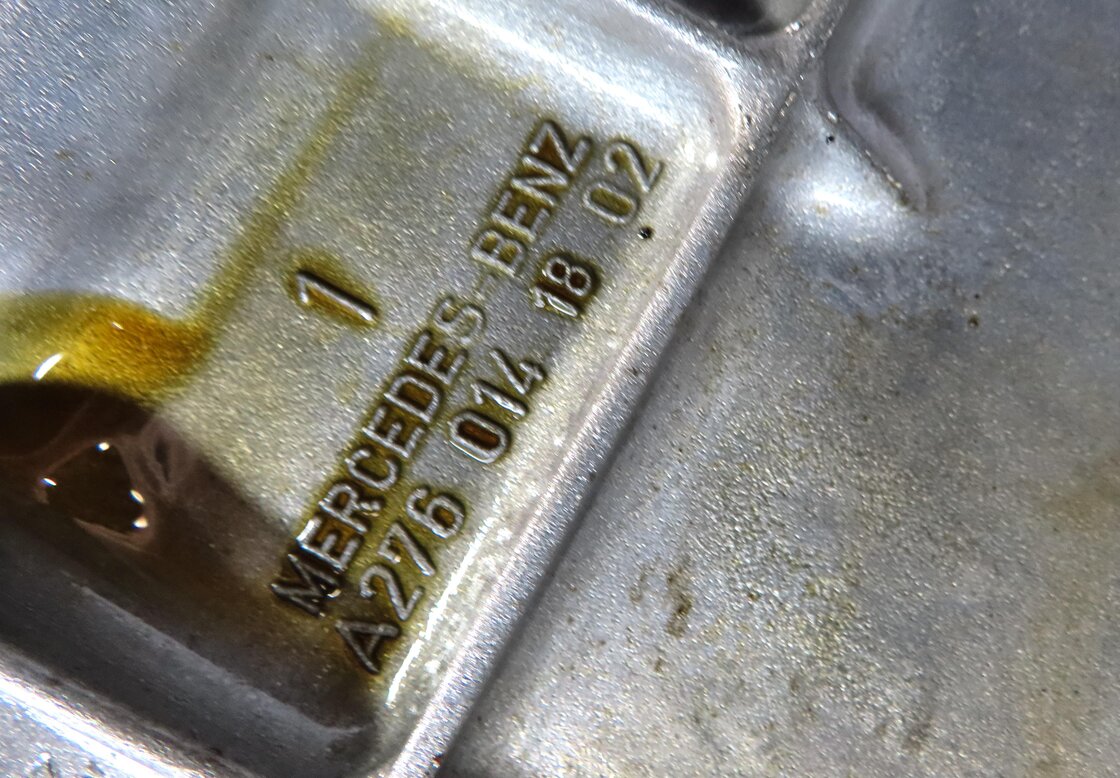 Thumbnail 6: 2012-2020 MERCEDES C350 E350 E400 GLE350 GLE400 ML350 3.5L UPPER ENGINE OIL PAN