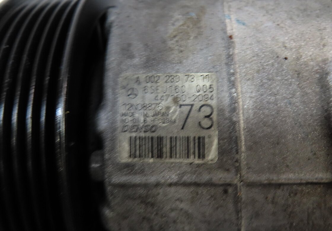 Thumbnail 6: 2012 MERCEDES C350 E300 E350 SLK350 (W204 W212 W172) A/C AIR COMPRESSOR PUMP