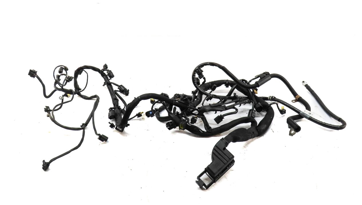 2012 MERCEDES E CLASS W212 3.5L M276 ENGINE WIRE WIRING HARNESS 2124400341
