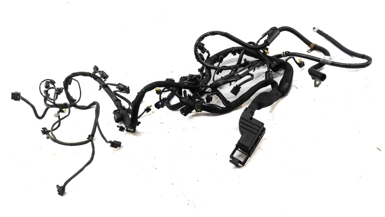 Thumbnail 2: 2012 MERCEDES E CLASS W212 3.5L M276 ENGINE WIRE WIRING HARNESS 2124400341